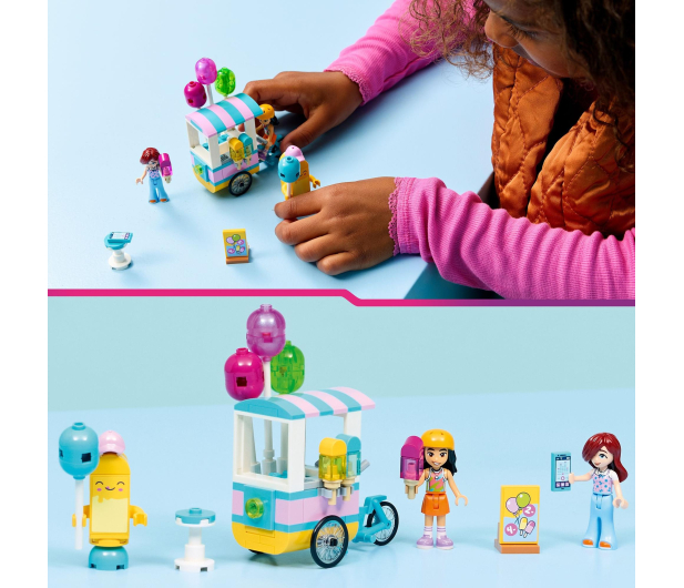 LEGO FRIENDS 42692 Stoisko z lodami i balonami - 1473469 - zdjęcie 13